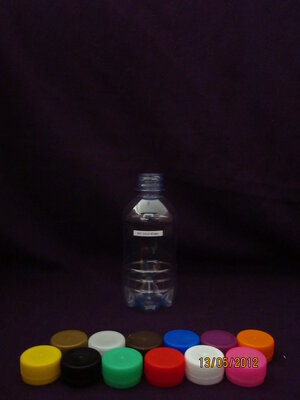 PET กลมก้นแฉก 350cc 15 กรัม (ปาก 30 mm.)