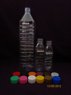 PET เหลี่ยม 250cc 12 กรัม (ปาก 30 mm)