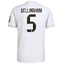 เสื้อรีลมาดริด 2025 2026 ทีมเเหย้า Bellingham 5 รุ่นนักเตะ Home Authentic ของแท้