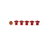 ชุดเข็มกลัดที่ระลึกแมนเชสเตอร์ ยูไนเต็ด เบอร์7 Magnificent 7 Gift Badge Set ของแท้
