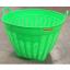 เข่งพลาสติก หูเหลี่ยม เบอร์1 เกรดA เหนียว รถเหยียบไม่แตก Ø 66 X 48 cm. HDPE