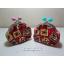 กระเป๋าปิ๊กแป๊กใส่เหรียญลาย Ann & Andy in stamp ขนาด 8.5 cm - pre order