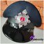 หมวกหม้อตาลรปภ. หมวกแก็ปรปภ.(รางเลื่อน) Security สีกรม สีดำ