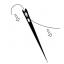 Self Threading Needles / แพค 12 เล่ม