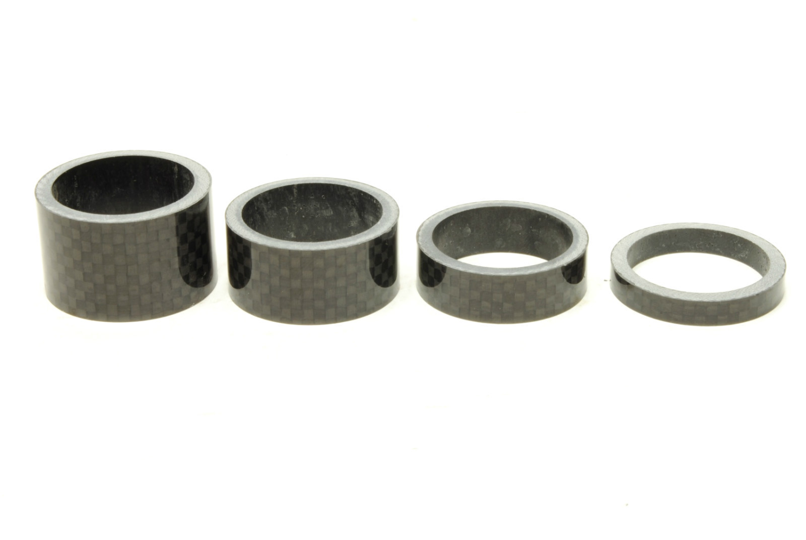 สเปเซอร์แหวนรองถ้วยคอคาบ้อน CARBON, O.V. 1.1/8”, (ไม่มีโลโก้)แหวนรองคอ กรุณาระบุขนาด