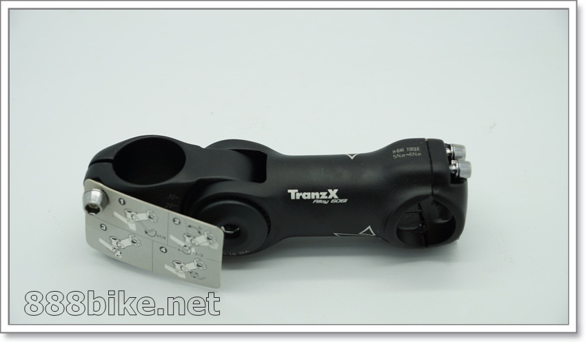 คอแฮนด์ปรับระดับได้ ปรับองศา TRANZ-X STEM ADJUSTABLE TREKKER OVER SIZE ,ST-103 ยาว 90มม