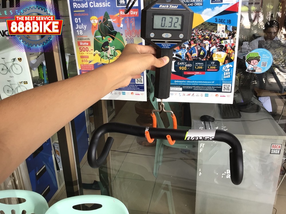 แฮนด์หมอบ ZOOM FLANDERS,DR-900ACF-EX อลูมิเนียม Road Alloy HANDLEBAR