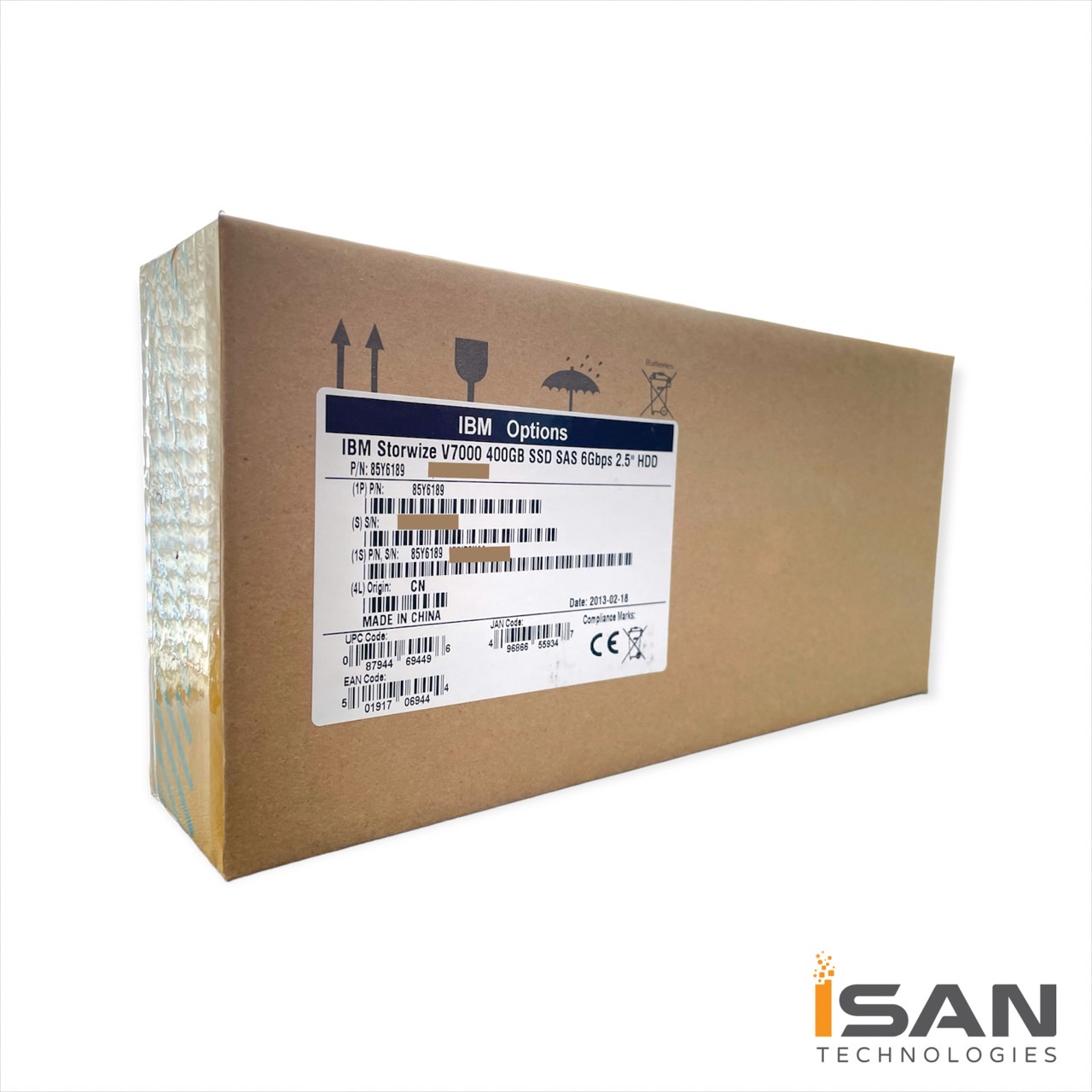85Y6189 IBM Storwize V7000 400GB SSD SAS 6Gbps 2.5" HDD