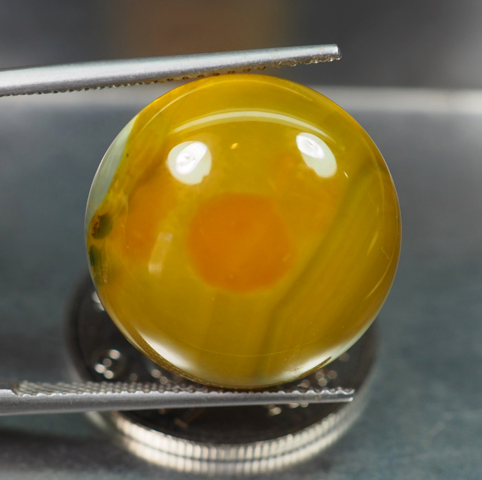 อะเกต (Multi Color Onyx Agate) 13.70 กะรัต