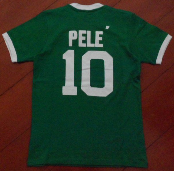 เสื้อฟุตบอล #10 เปเล่ ทีมสโมสรนิวยอร์ค คอสมอส ชุดเยือน เรโทร เมเจอร์ ลีก ซอคเกอร์ 1976 ใหม่ M-Size / #10 PELE NEW YORK COSMOS Football Shirt Retro Away Kit Major League Soccer 1976 Jersey NEW M-Size