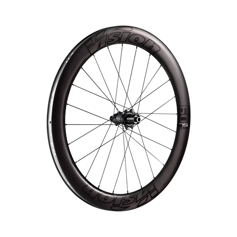 ชุดล้อเสือหมอบ FSA VISION METRON 60 SL Disc Centerlock ล้อคาร์บอนขอบสูง 60 Clincher 12/15x100mm/QR | 12x142mm/QR - HG-EV