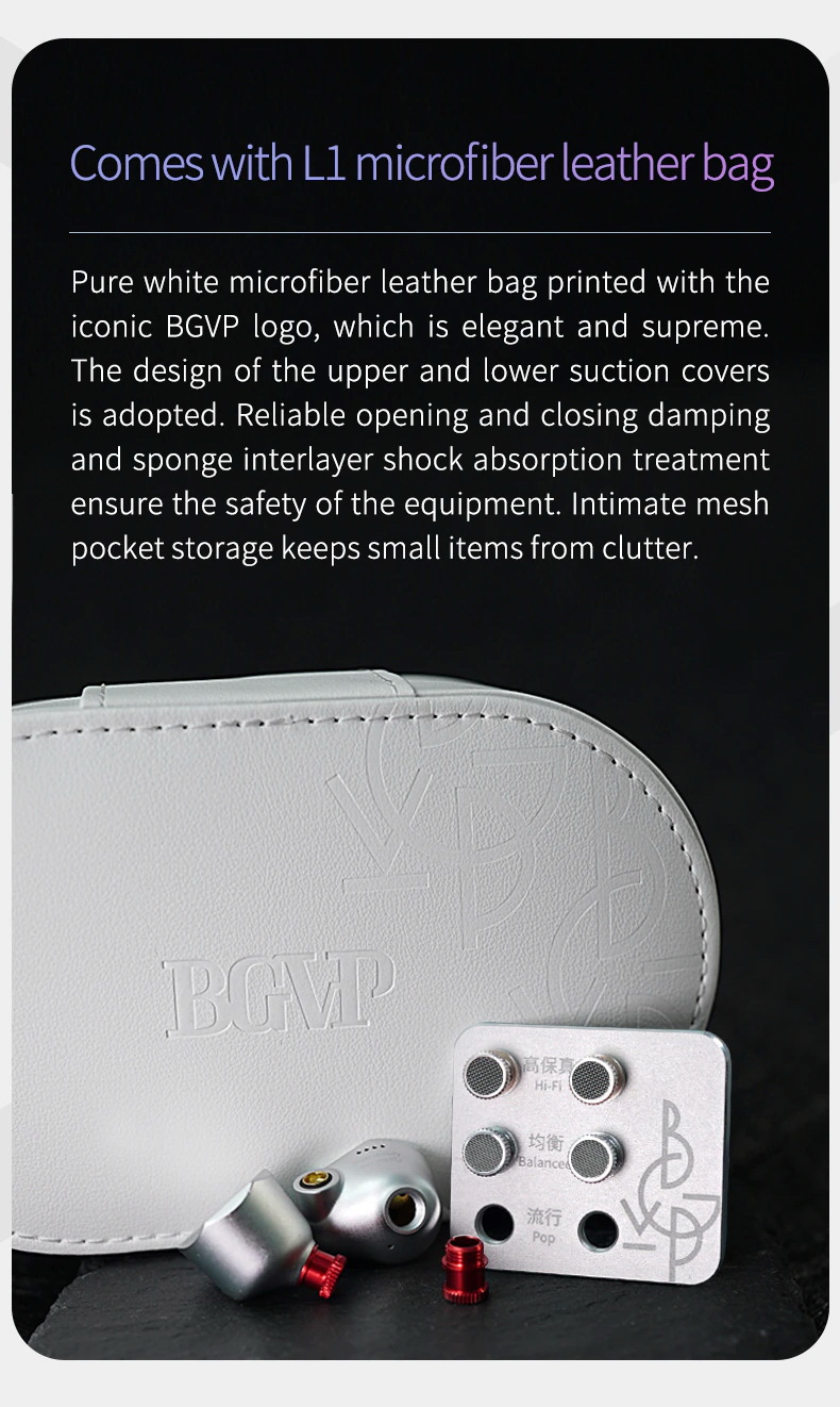 ขาย BGVP Melody หูฟัง Dynamic ระดับเรือธง รูปทรง polygons ประกันศูนย์ไทย