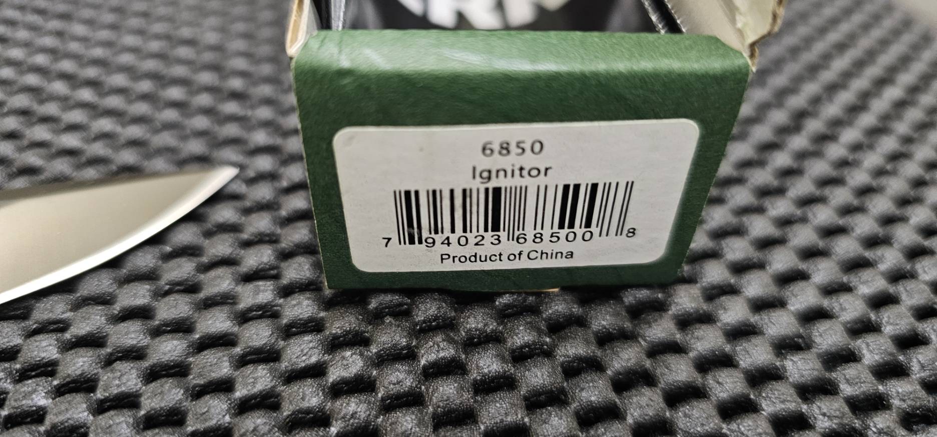 CRKT Ignitor Spring Assisted Knife Black & Green G10 (3.38" Satin)
