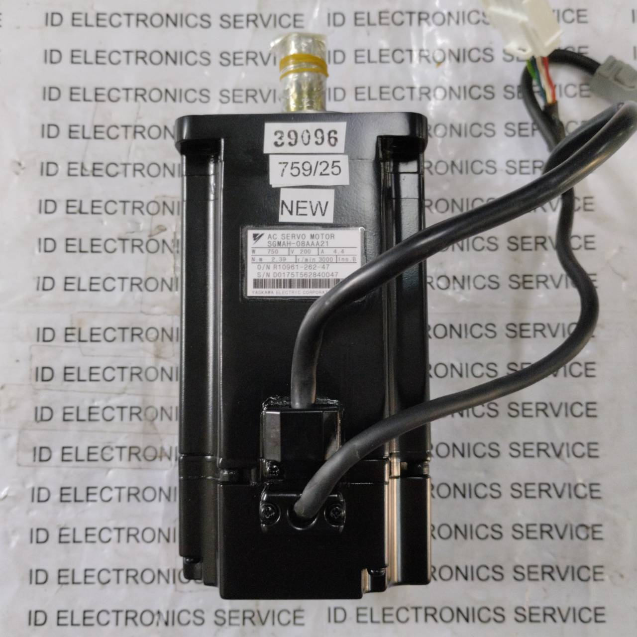 SGMAH-08AAA21 SERVO MOTOR " YASKAWA "