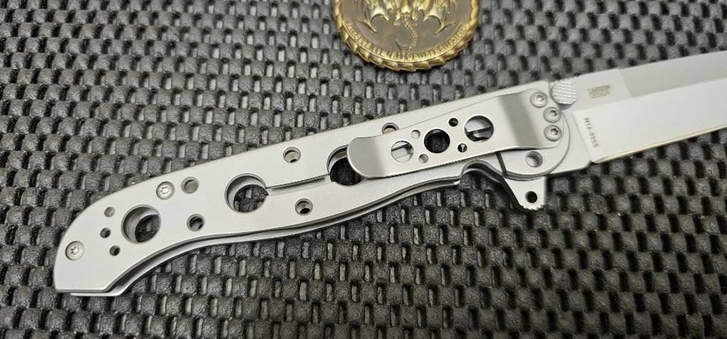 CRKT M16-03SS Stainless Steel Frame Lock Knife Spear Point