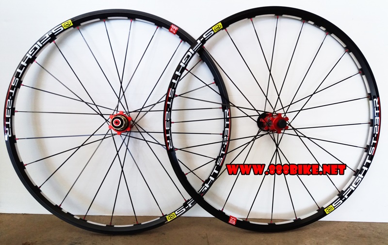 ชุดล้อสำเร็จล้อเสือภูเขา S-Fight ST23TR ดุมคาร์บ้อนแบริ่ง Disc Brake ,27.5", S291-27.5