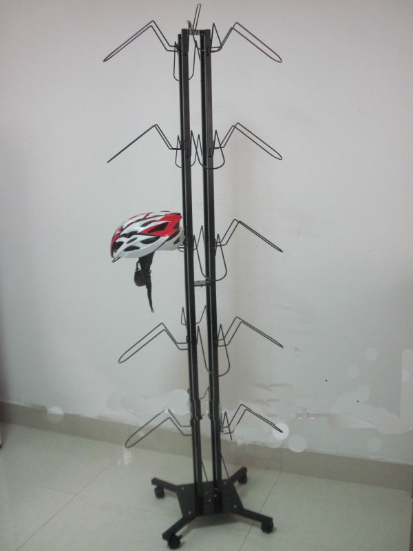 แท่นโชว์หมวกจักรยาน Bicycle Helmet display stand ,KW-7079