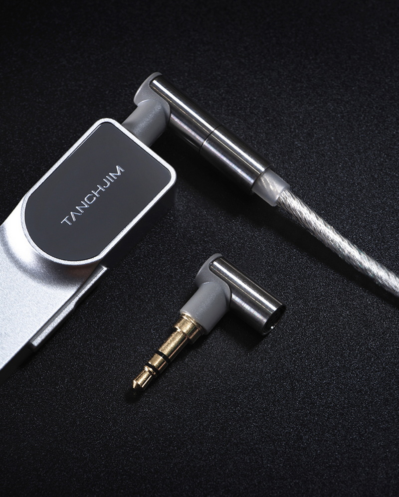 TANCHJIM CableX สายอัพเกรดโลหะผสม ทองแดง ชุบเงิน ถอดเปลี่ยนปลั๊กได้ ประกันศูนย์ไทย