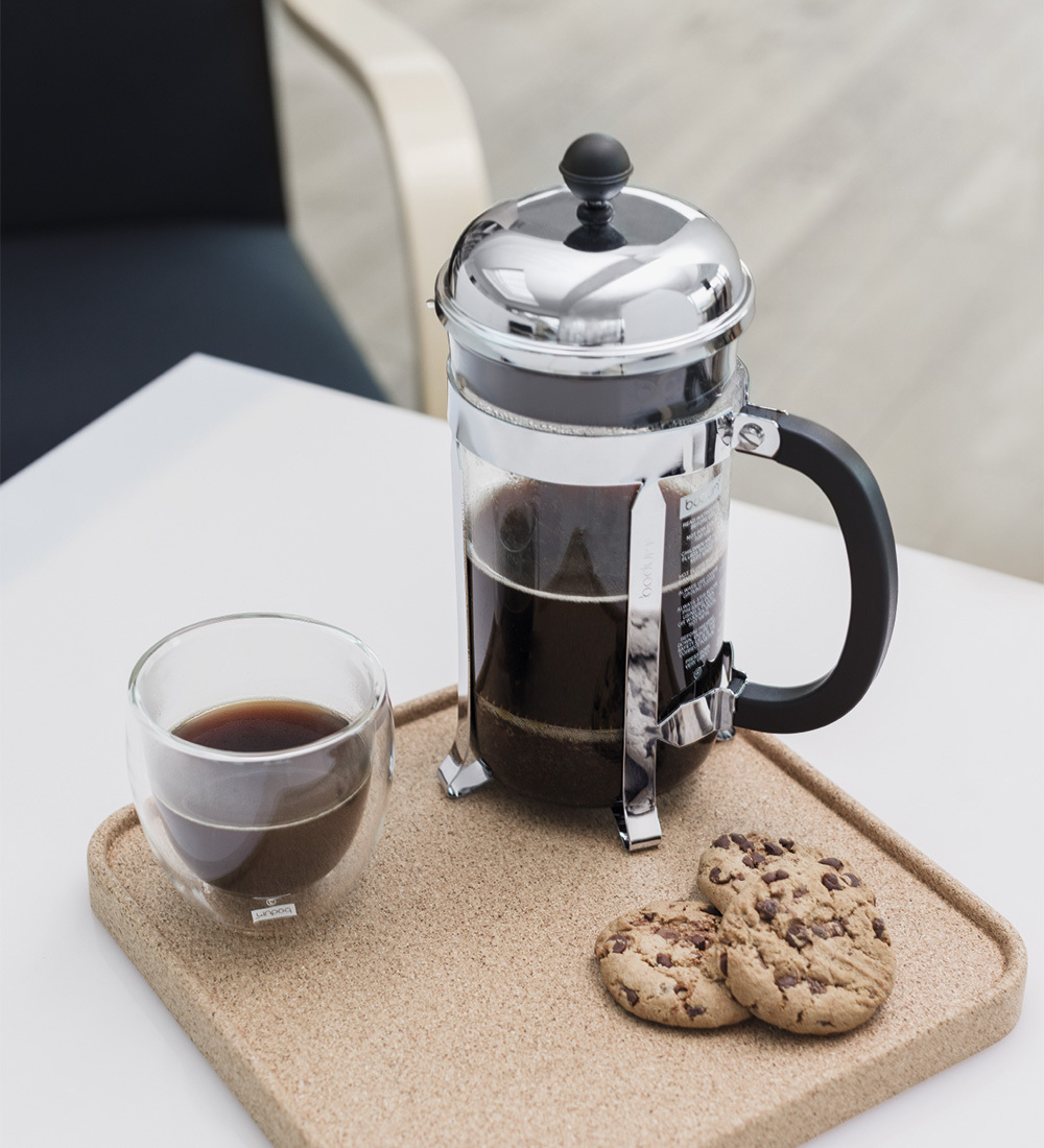 กระบอกทำกาแฟ french press Bodum Chambord French Press Coffee Maker 1L