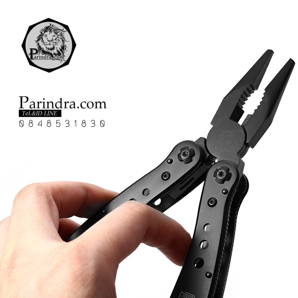 คีมเอนกประสงค์ Multi-Tools Ganzo กานโซ่ รุ่น G201-B สีดำสนิท ของแท้ 100%