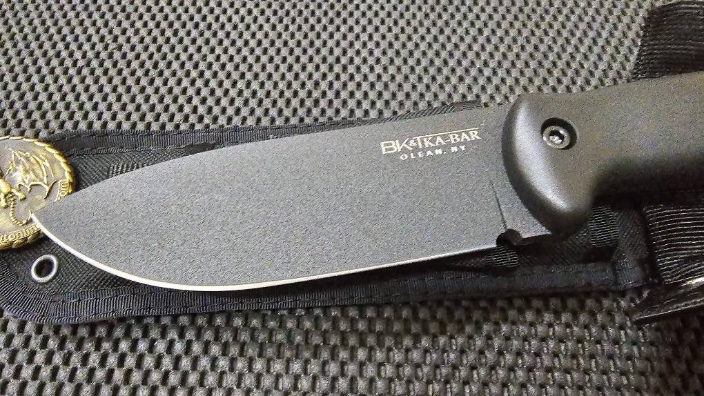 KaBar Becker Campanion Fixed Blade Knife Black (5.25" Black) Knives