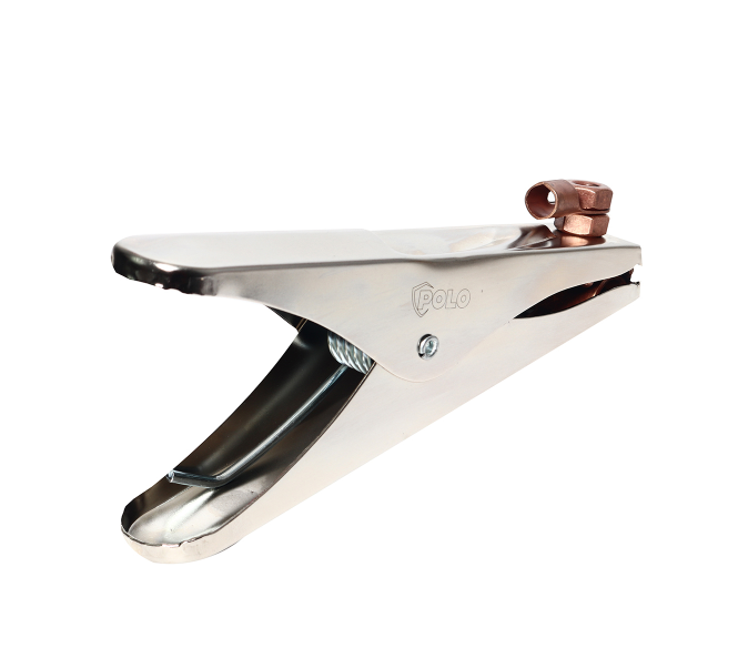 คีมจับสายดิน 500A (สายถัก) เครื่องตัดพลาสม่า POLO โปโล รุ่น ET-500 Pn.WB94A-500 ##