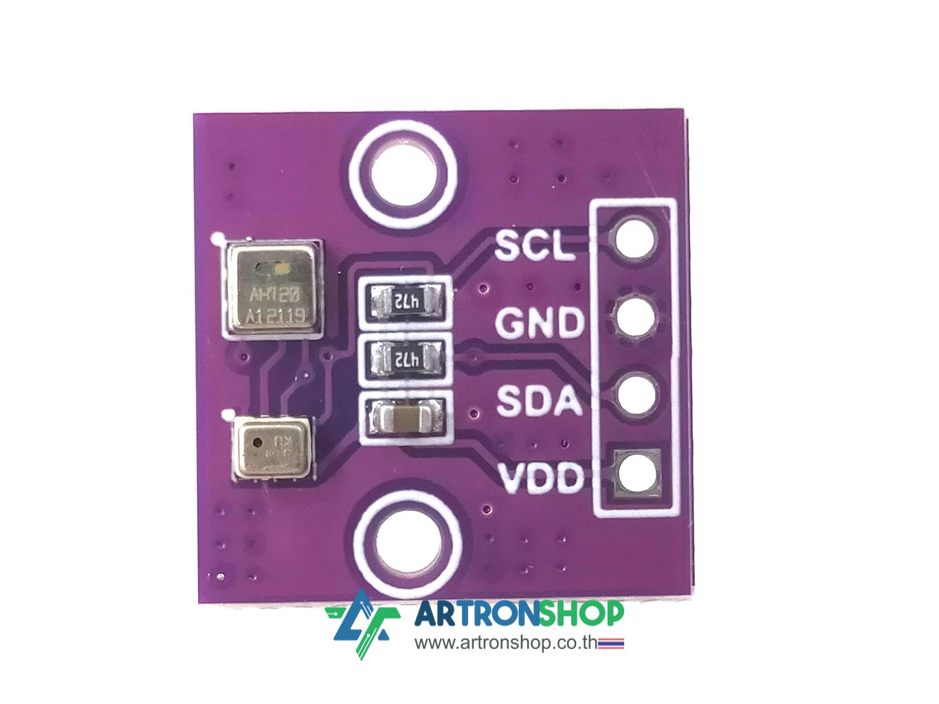 AHT20+BMP280 โมดูลวัดอุณหภูมิ ความชื้น ความกดอากาศ I2C