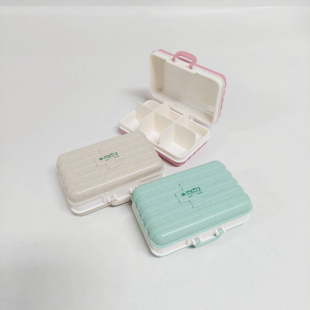 สกรีนโลโก้ กล่องใส่เม็ดยา