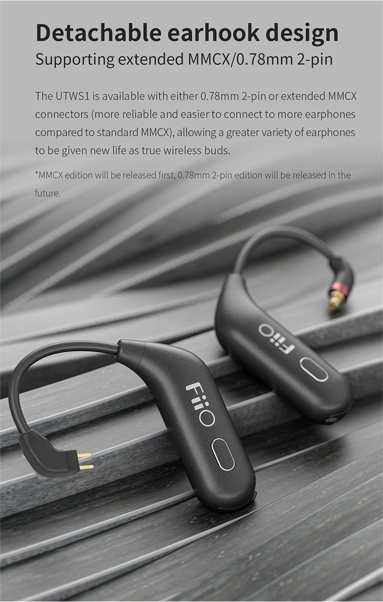 ขาย FiiO UTWS1 อะแดปเตอร์เปลี่ยนหูฟังให้รองรับ True Wireless Bluetooth