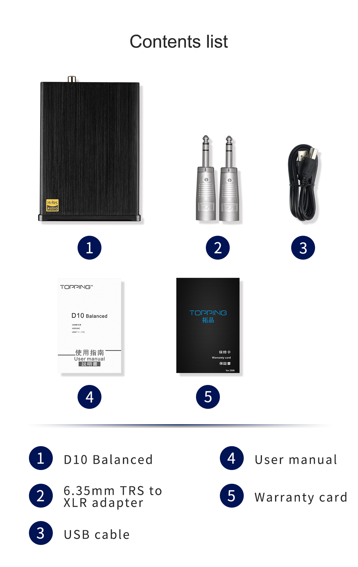ขาย Topping D10B Balanced USB DAC ประกันศูนย์ไทย