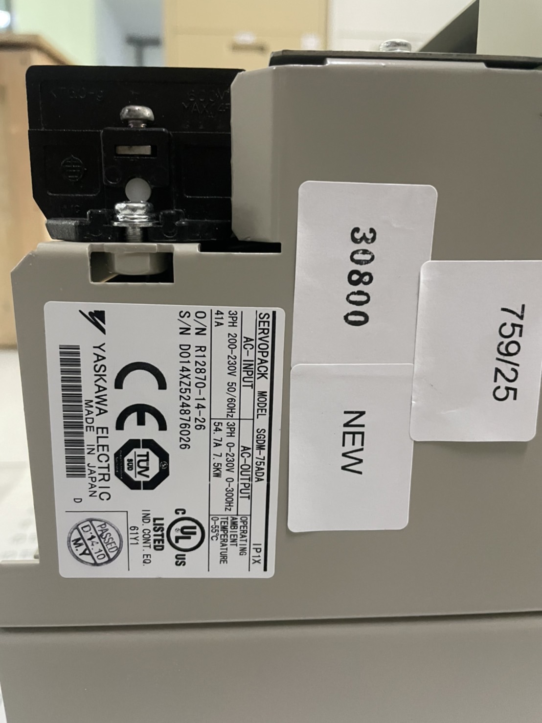 SGDM-75ADA SERVOPACK " YASKAWA "