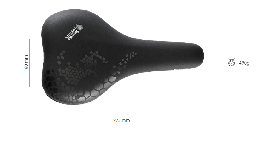 เบาะจักรยาน SELLE ROYAL FREEWAY FIT Men's (Classic) SADDLE