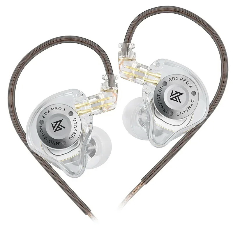 KZ EDX PRO X หูฟัง Iems ไดรเวอร์ไดนามิกซูเปอร์ลิเนียร์ ประสิทธิภาพเสียงที่โดดเด่น ประกันศูนย์ไทย