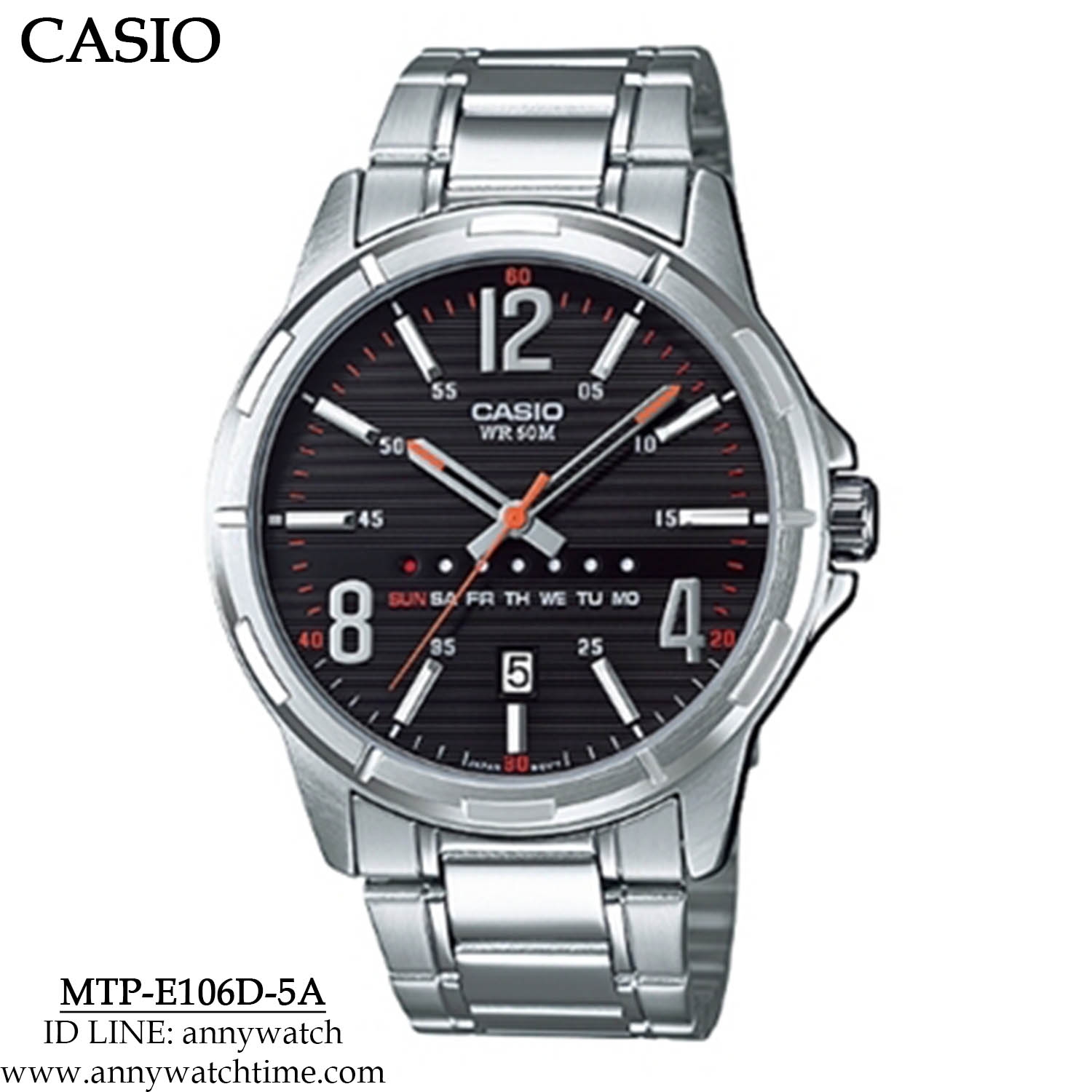 CASIO MTP-E106D-5A