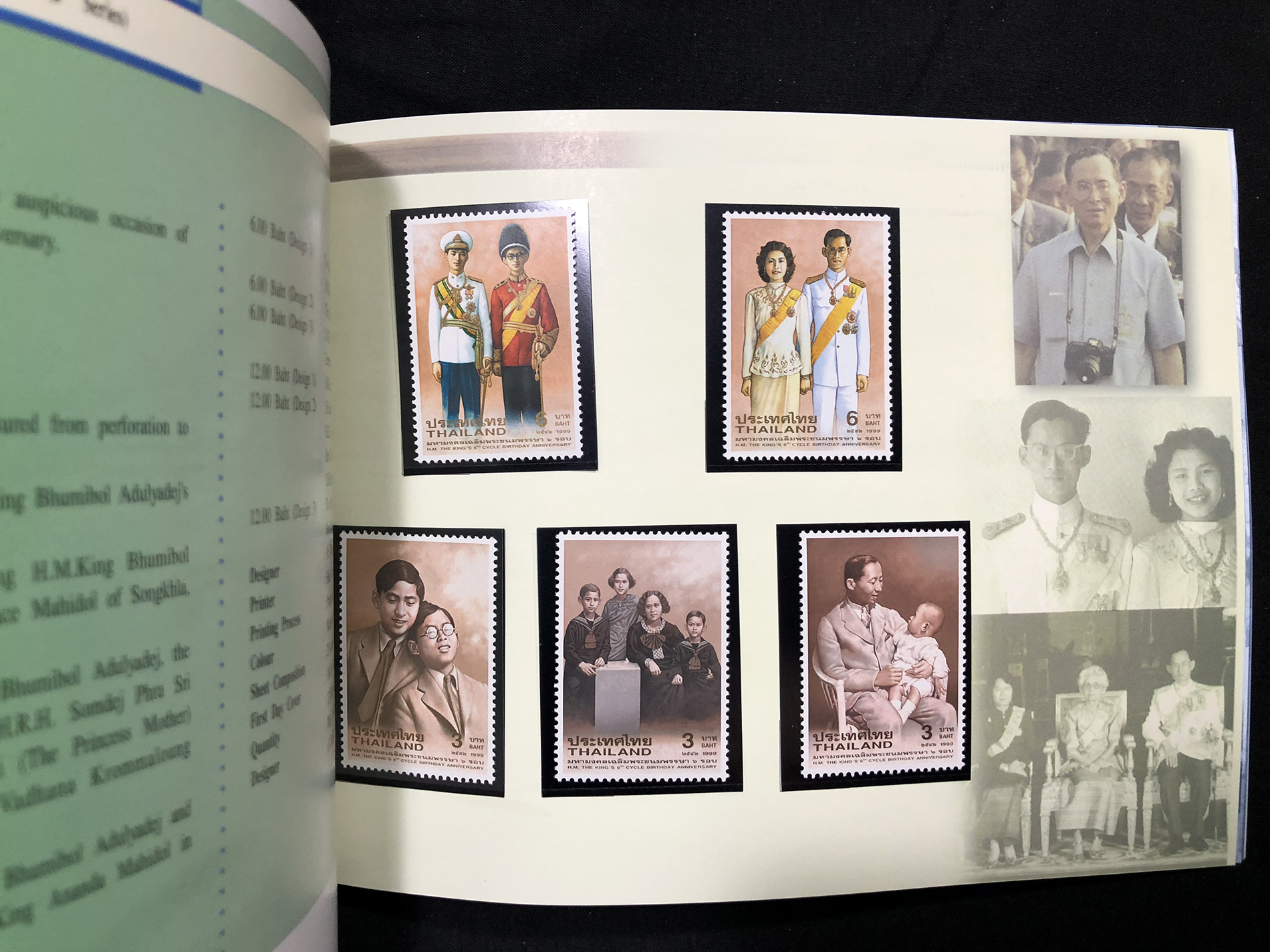 สมุดตราไปรษณียากรไทย ประจำปี 2542