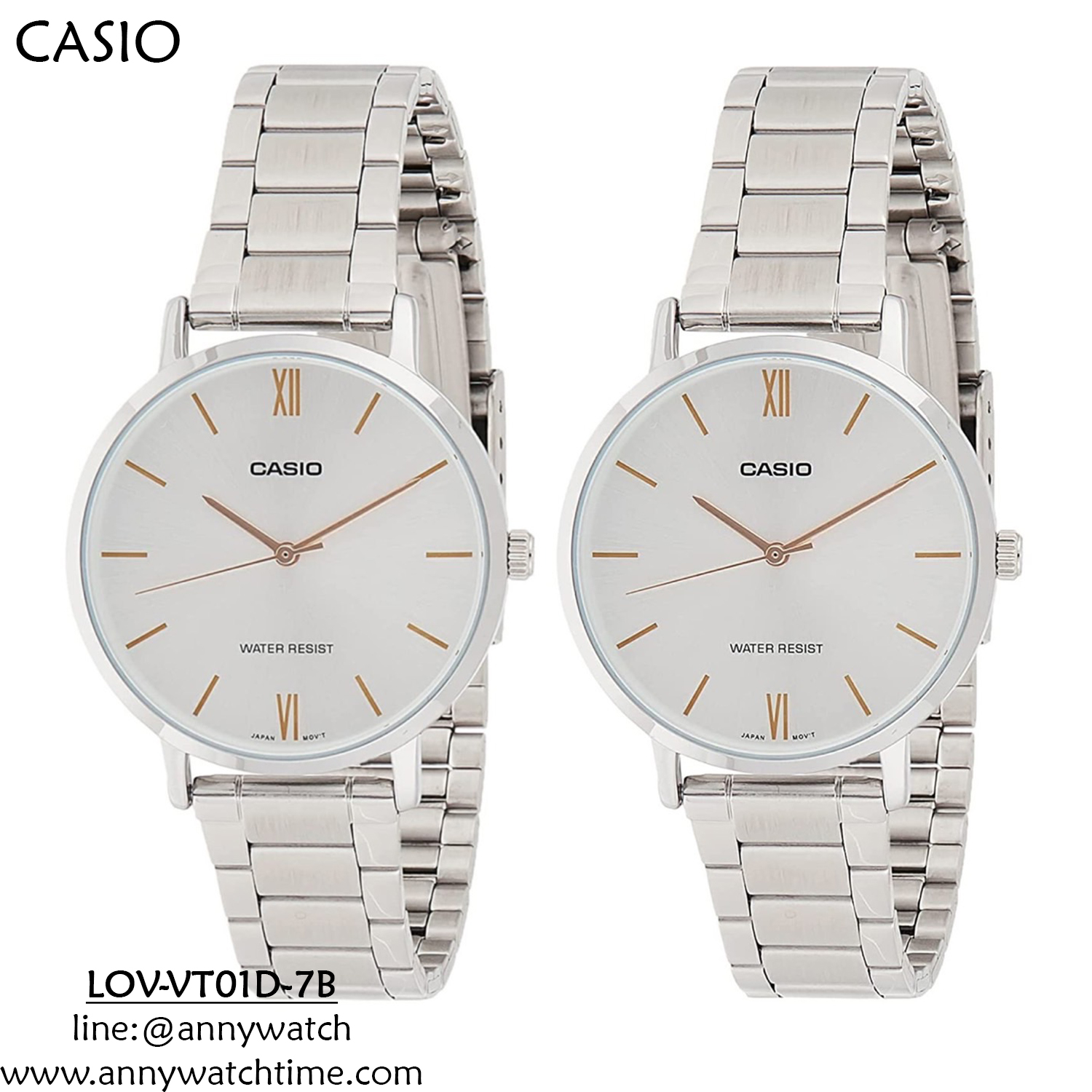 CASIO LOV-VT01D-7B