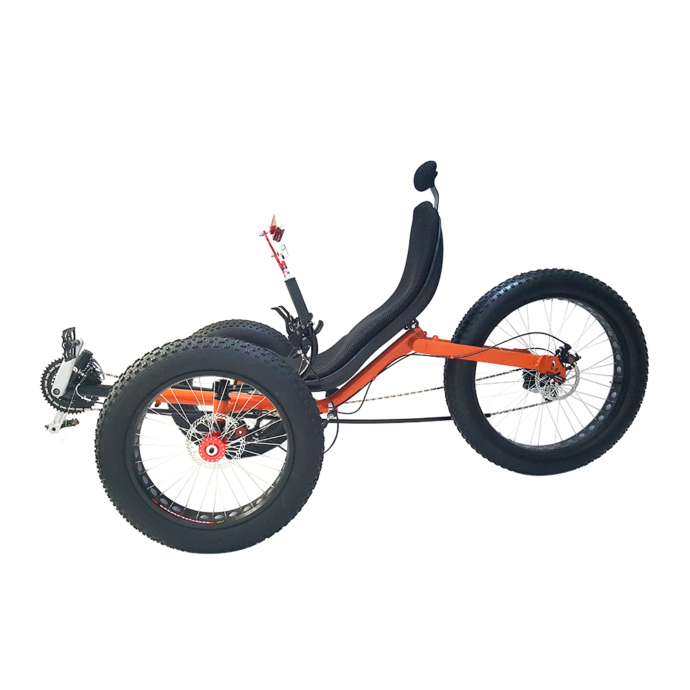 จักรยานนอนปั่น MOTRIKE M-F010 Fat Bike Recumbent Trike Entry-level Fat Trike, M-F010 ล้อโต