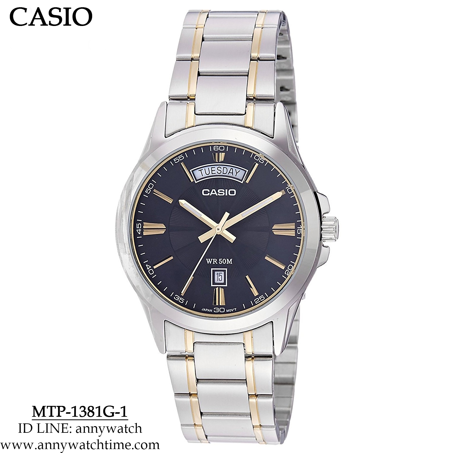 CASIO MTP-1381G-1