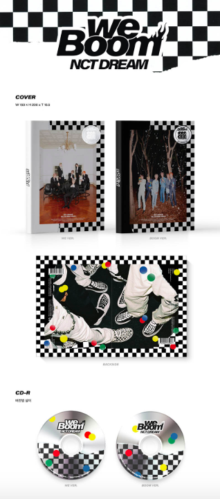 อัลบั้ม #NCTDREAM - Mini Album Vol.3 [We Boom] (Random Ver.)