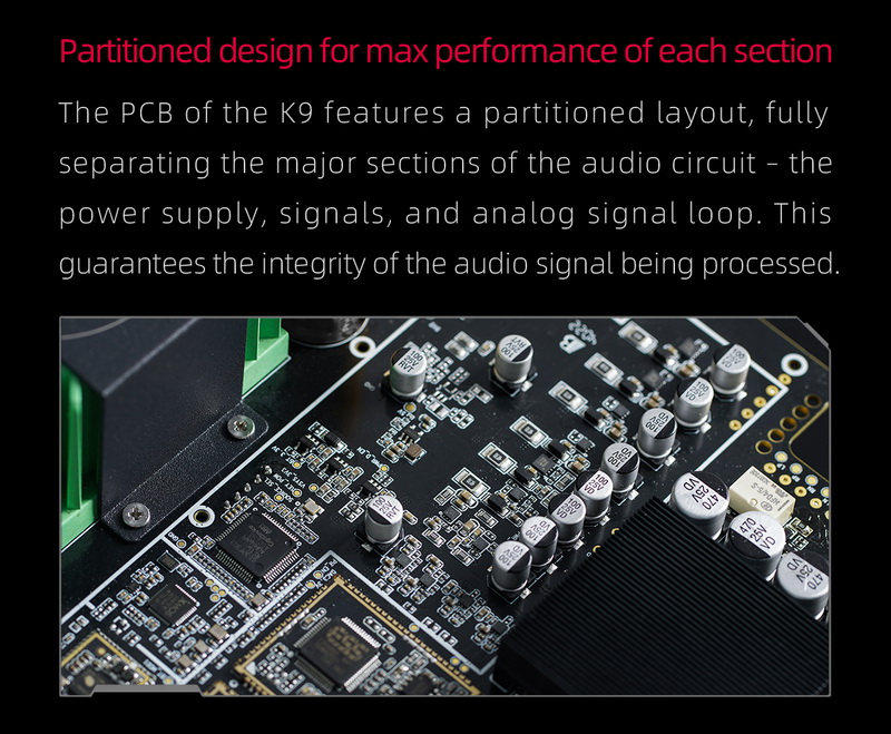 FiiO K9 DAC/AMP ตั้งโต๊ะระดับเรือธง รองรับ LDAC, Dual Hi-Res ประกันศูนย์ไทย