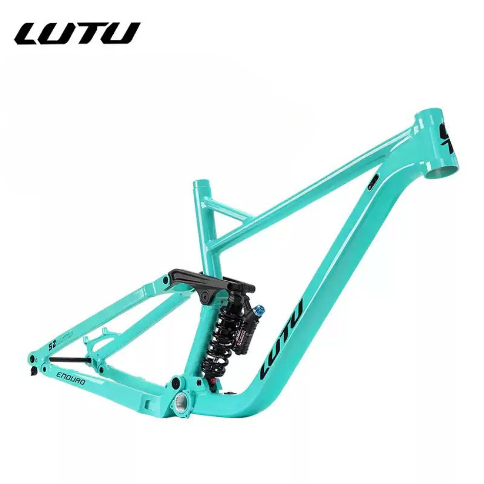 LUTU Model 2711 Enduro Land Soft Tail MTB Frame | 29”/27.5” Downhill Mountain Bike Frame (Aluminum Alloy)