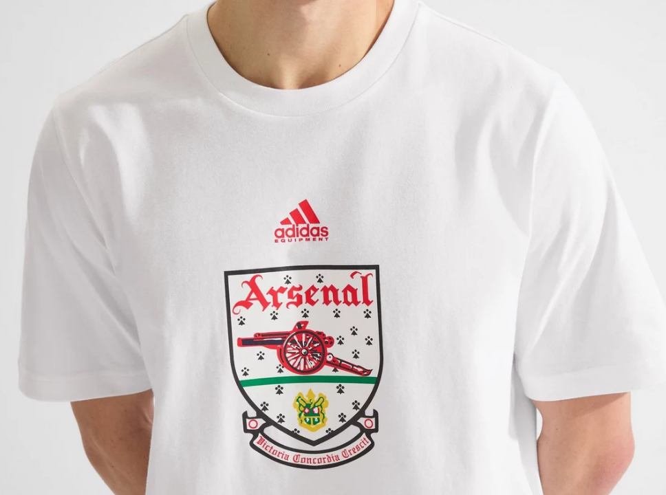 เสื้อทีเชิ้ตอาร์เซนอล adidas 92/94 Bringback ของแท้