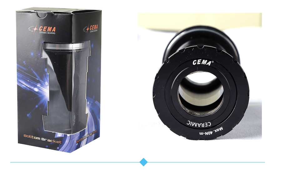 กะโหลก CEMA BB Adapter Series-Interlock ,SRC-BT-BB38624B สีดำ (BB386 to 24)