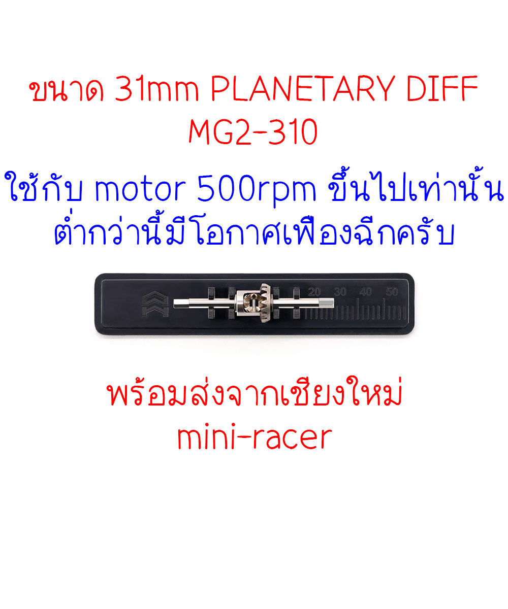 31MM PLANETARY DIFF MG2-310