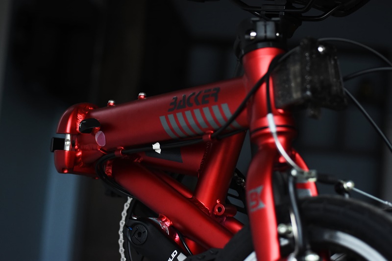 จักรยานพับ BACKER HAZY เฟรมอลู Sensah MX9 3 Speed 2021