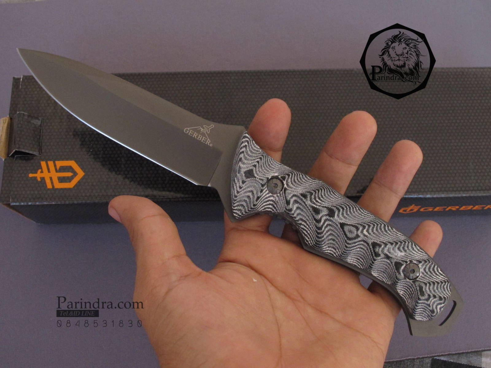 มีดใบตาย Gerber Bear Grylls ด้ามลายพราง Micarta (OEM)