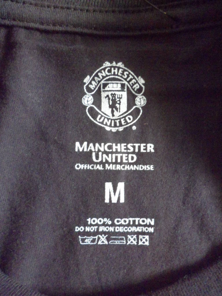 เสื้อที-เชิ๊ต (เสื้อยืดคอกลม) ฟุตบอล ทีมสโมสรแมนเชสเตอร์ ยูไนเต็ด ชุดที่ระลึก Thank You Sir Alex ใหม่ M-Size / MANCHESTER UNITED Football T-Shirt Commemorative Kit Thank You Sir Alex Jersey NEW M-Size