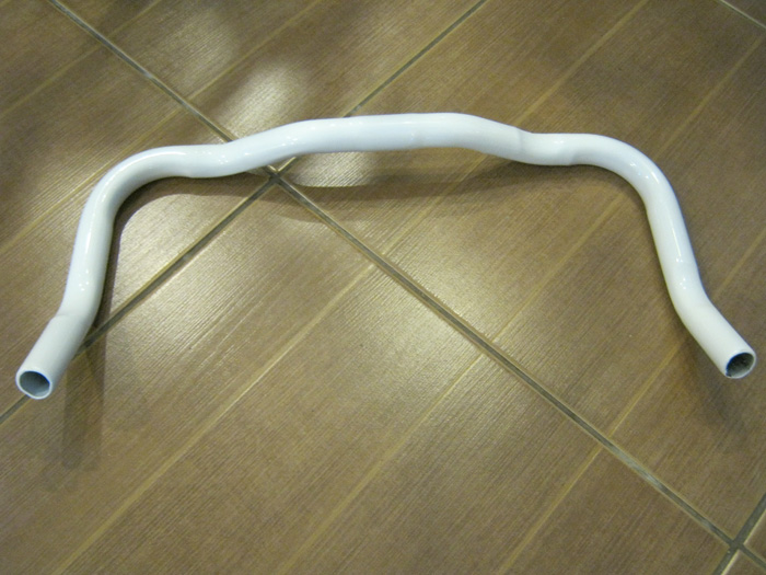 แฮนด์ บูลฮอนรถจักรยานฟิคเกียร์ FIXED GEAR เหล็ก bull hornมีสีดำ