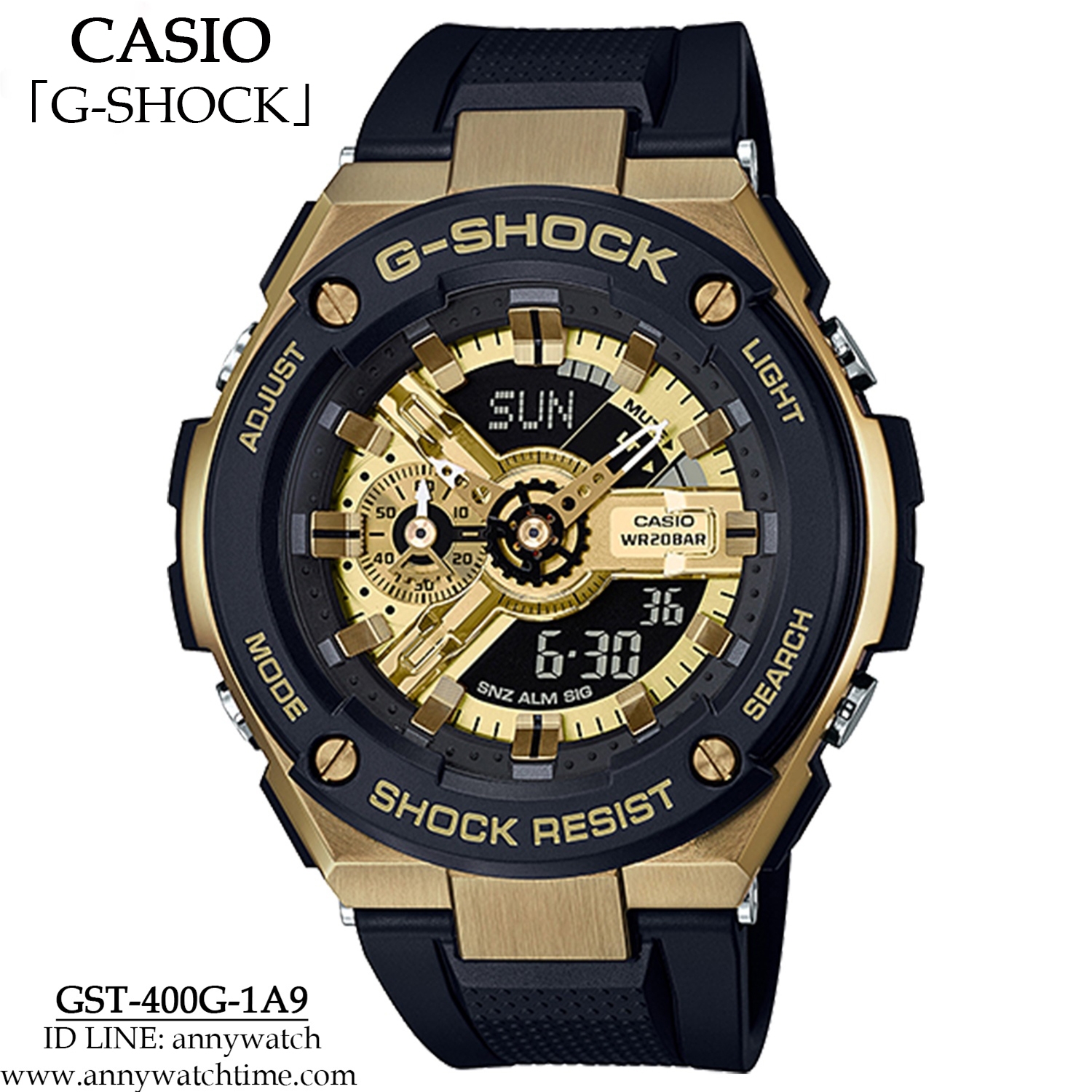 G-SHOCK GST-400G-1A9