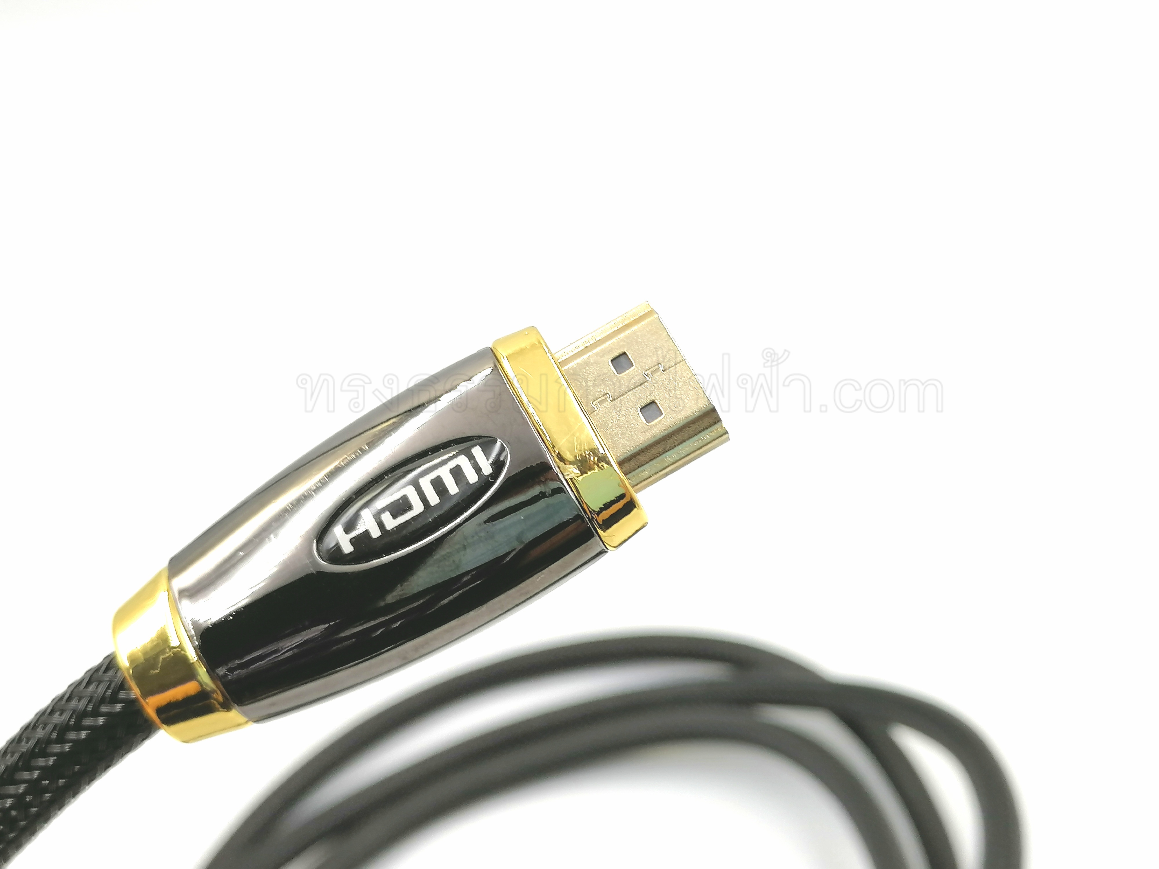 สาย HDMI V.2(FLASH) สายถักอย่างดี กันสัญญาณรบกวน